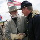A Civil War reenactment.